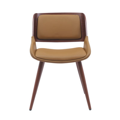 Ayrton Faux Leather Mid-Century Dining Chair