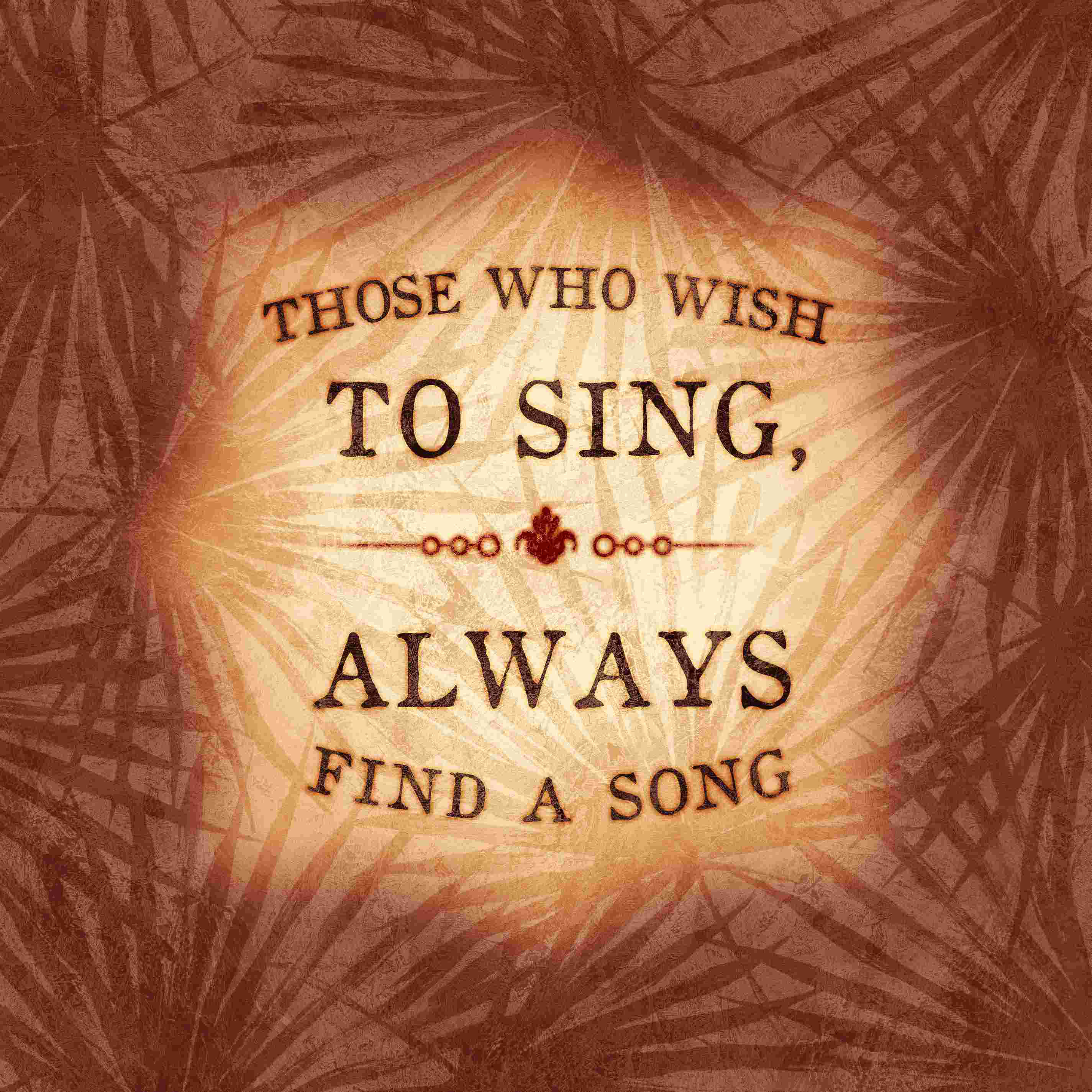 Trinx To Sing Always - Wrapped Canvas Print | Wayfair