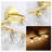 Cono 3-light Bathroom Dimmable Vanity Light 2 Tiers Clear Glass Shade-309983178