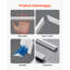 Ensemble de 3 moulures murales, ensemble de lambris, polystyrène léger à peindre, facile à installer, garniture murale imperméable pour la décoration intérieure du salon, de la chambre à coucher, blanc (24 x 54 + 24 x 24 po)