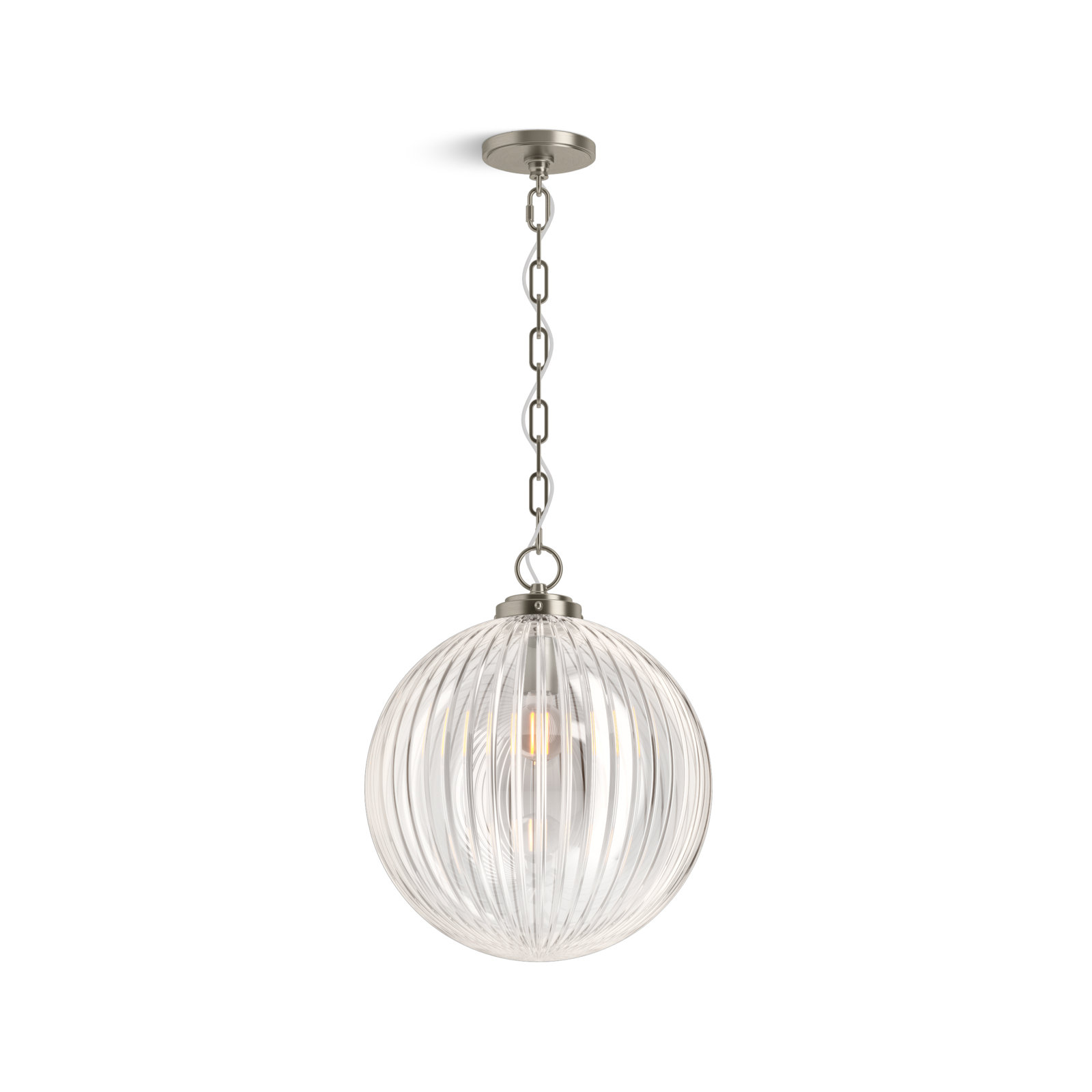 Embra By Studio McGee 14 in. Pendant, Brushed Nickel