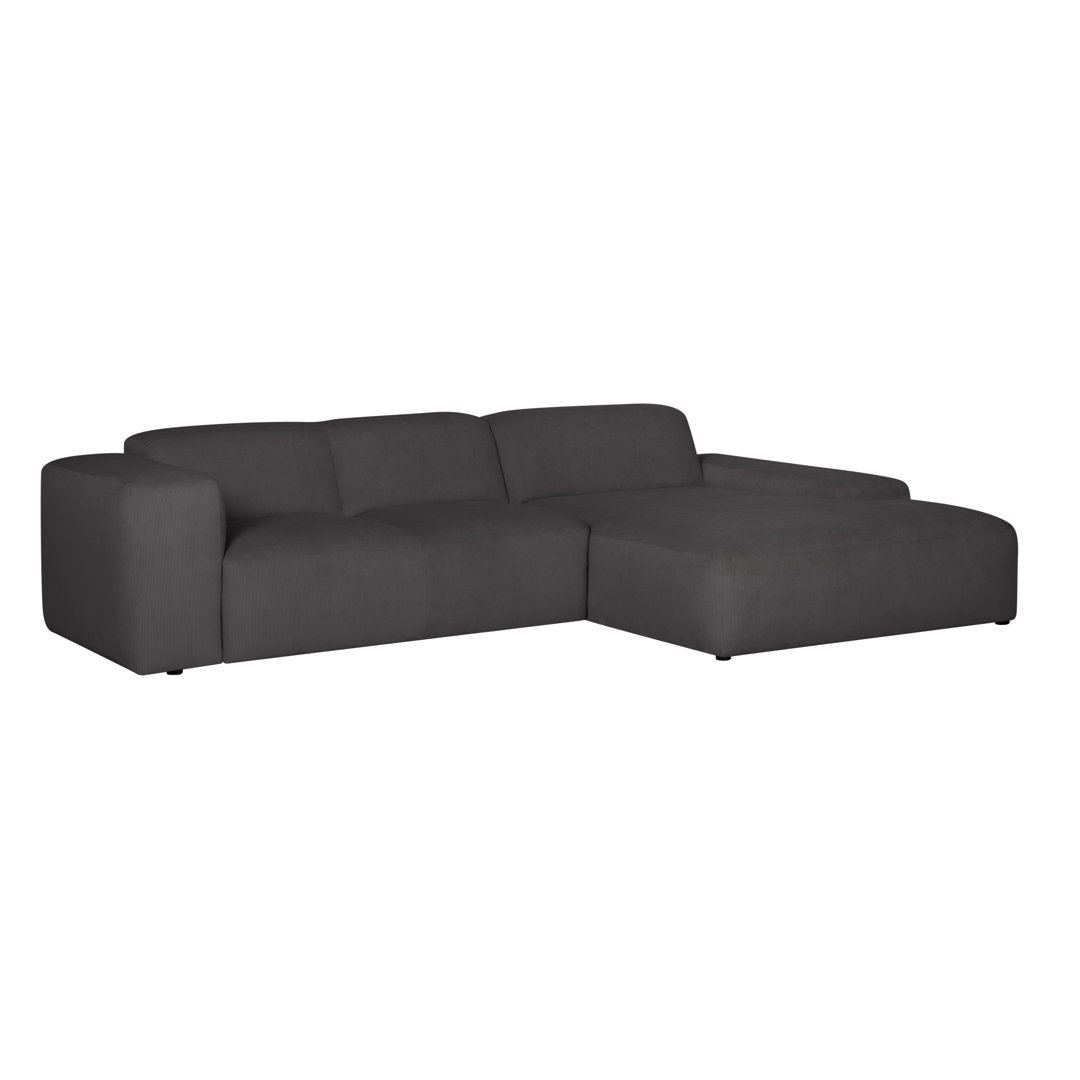 Ecksofa Chiodo - mittelgroßes Sofa Element - normale Länge Chaise Longue