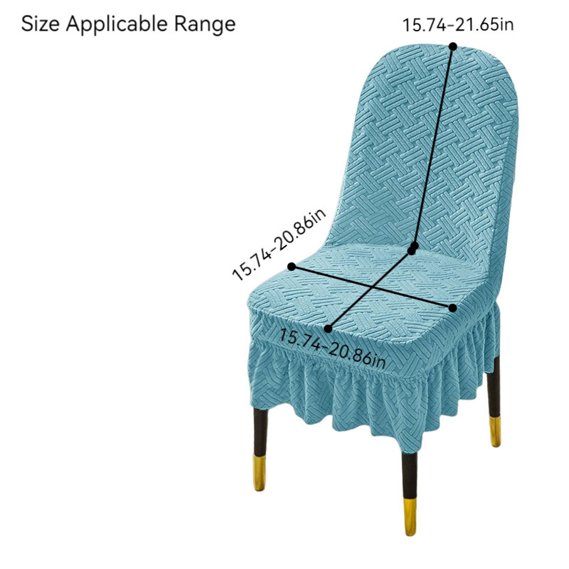 Housse pour chaise de salle à manger