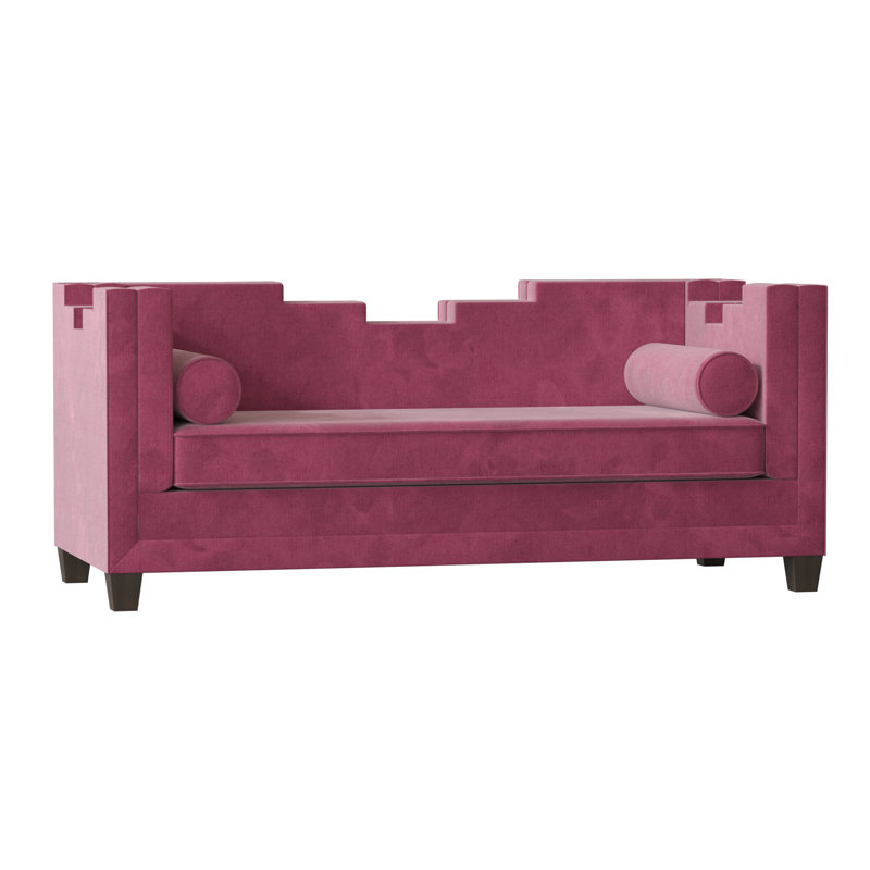 Canapé Bella, Fuchsia Savona, Argent