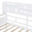 Lit de jour simple en bois avec 2 tiroirs de rangement et tablette de chevet-1477015752-1477015753