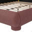 Lit plateforme en tissu Queen Boucle-1027621318