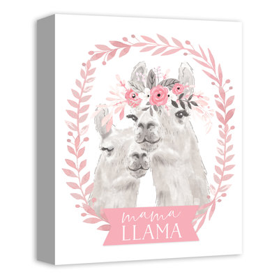Reproduction d’art sur toile tendue Mama LAMA