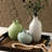 Ceramic Vase Set Of 3, Rustic Farmhouse Pottery Vases For Home Decor, Perfect For Pampas Grass, Dried Or Fresh Flowers, Ideal For Living Room, Bedroom, Kitchen, Bathroom, Bookshelf, Table Centerpiece-1210183334