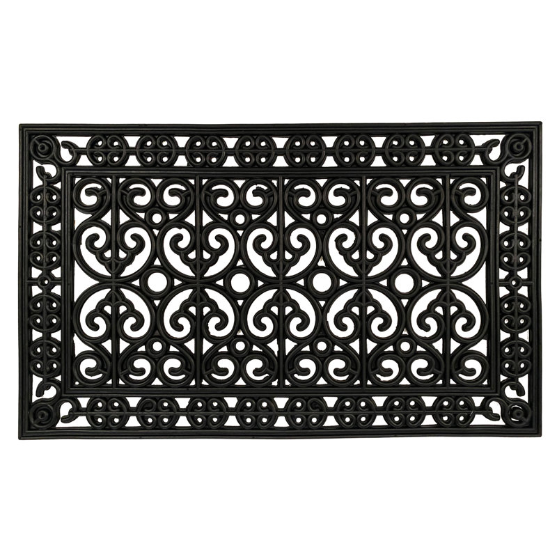 Renly Geometric Doormat, 18" W x 30" L
