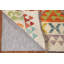 Tapis oriental réversible en laine Kilim 7 x 10