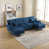 Chenille bleu est en rupture de stock