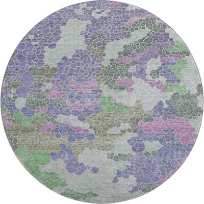Premium Machine Washable Farolt AMF1906 Geometric Rug