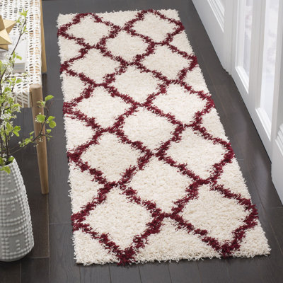 Alonnah Shag Performance Geometric Rug
