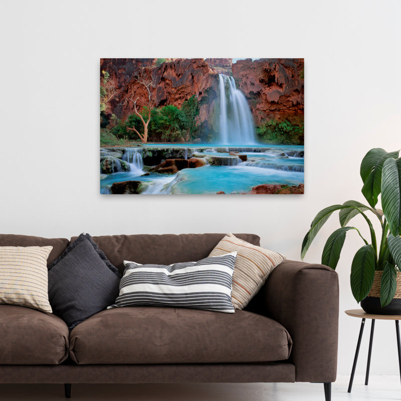 Havasu avant le déluge - photographie de paysage, rivières et ruisseaux du désert, H 48 po x l 32 po