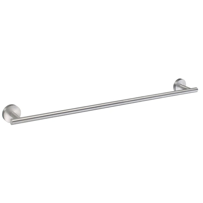 Wall mounted 24" towel bar , Brushed Chrome