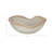 Ceramic Bowl Chiseled Textured Design Handcrafted Decorative Sculpted Form Contemporary Artisan Pottery Curved Organic Shape Unique Accent Piece For Modern Display Settings-203553528