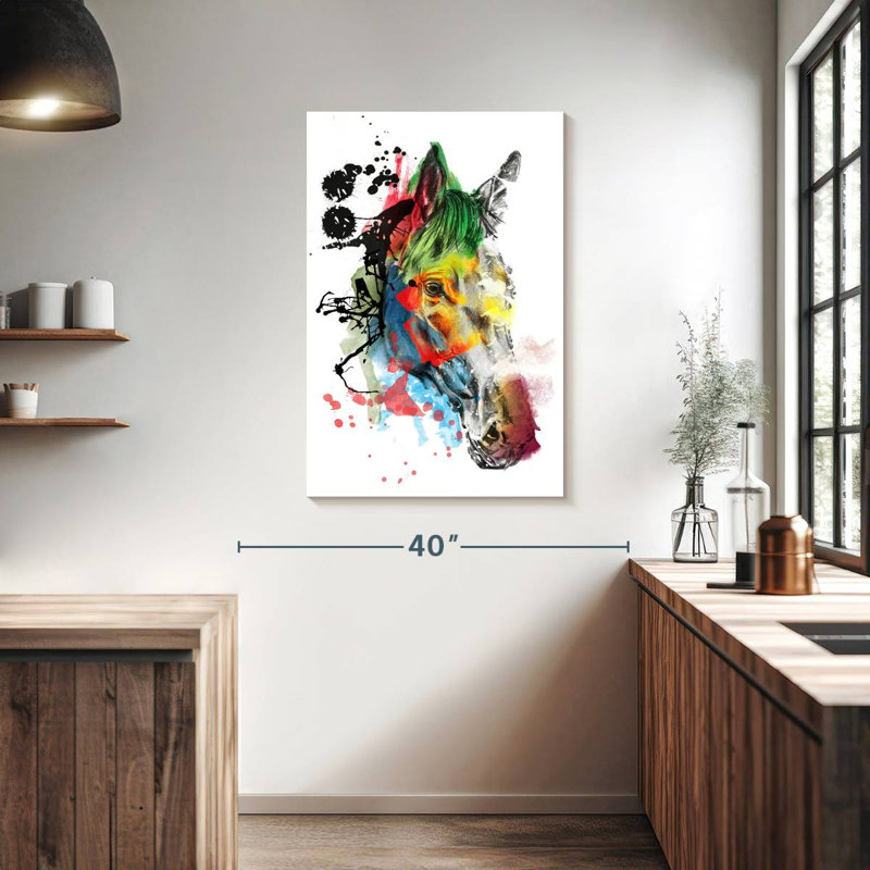Brampt Beauty Horse, 39" H x 26" W