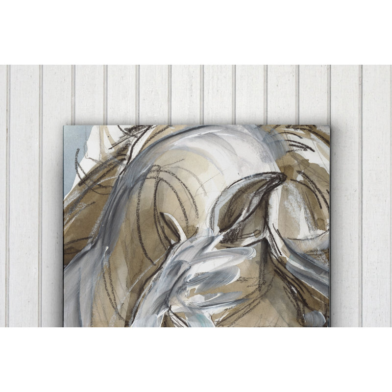 «Horse Abstraction I», reproduction sur toile, H 36 po x l 48 po x P 1,5 po