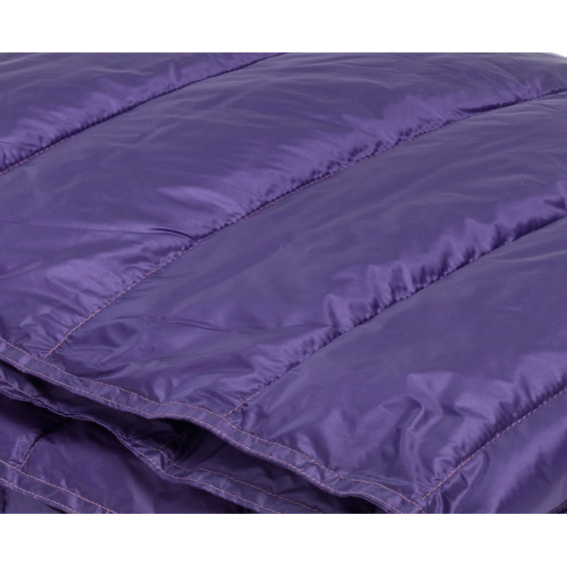 Quilted Throw Blanket, Full, Purple