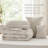 Bedsure Pinch Pleat Comforter Set Boho Bed-in-A-Bag Bedding Set with  Pillowcases for All Season-105529480-110219822