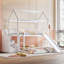 Lit superposé avec glissade, lit maison avec glissade-45902764