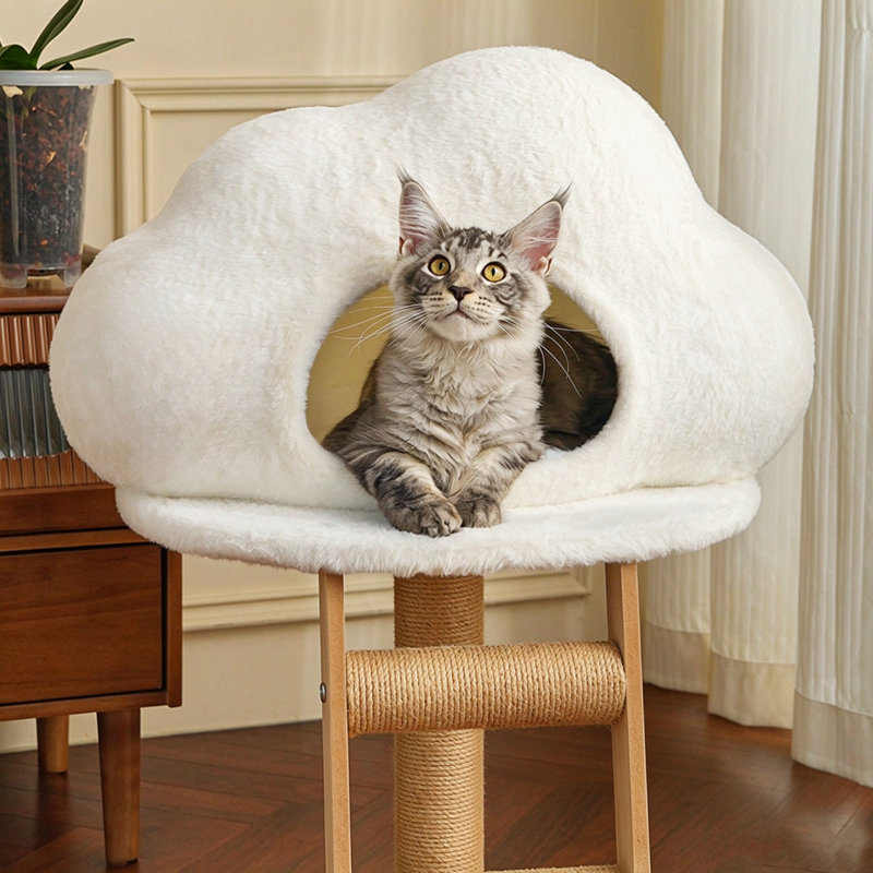 29.13 " H Cat Perch and Cat Post