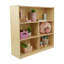 Bibliothèque de luxe divisée à 5 compartiments Birch, 36 po de hauteur