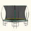 14FT Springfree No Gap Trampoline With Bungee Cords, Safe And Silent Bouncing For Kids And Families