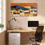 Paysage abstrait, art mural sur toile tendue, ensemble de 1-847315158