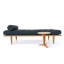 35.2'' Outdoor Chaise Lounge with Table