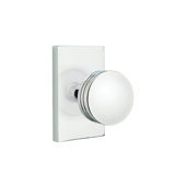 Passage Bern Knob with Modern Rectangular Rose
