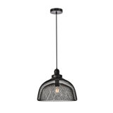 Luminaire suspendu en forme de dôme à 1 lumière