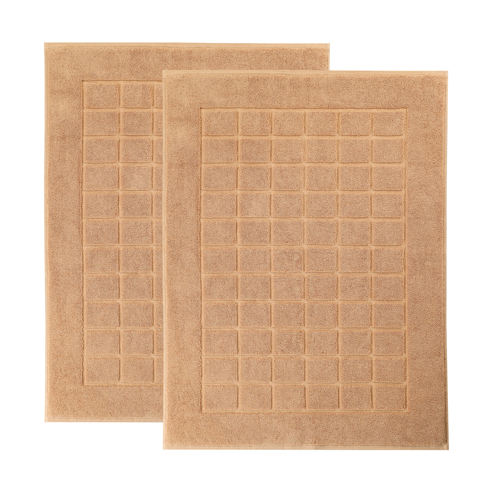 Cotton Bath Mat, Rust