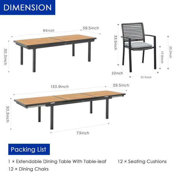 Dimensions du produit