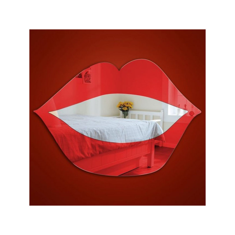Flat Wall Mirror, 24 cm H x 30 cm W x 0.3 cm D