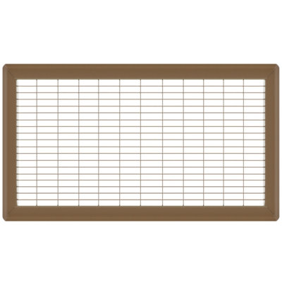 Brown Heavy Gauge Floor Grill