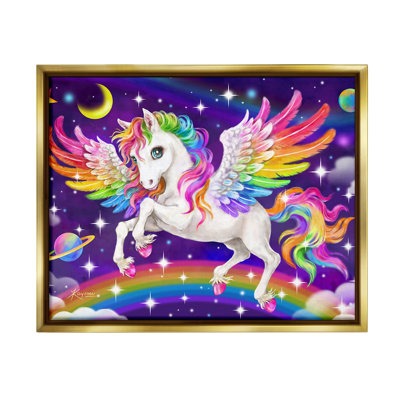 «Outer Space Unicorn» par Kayomi Harai sur toile