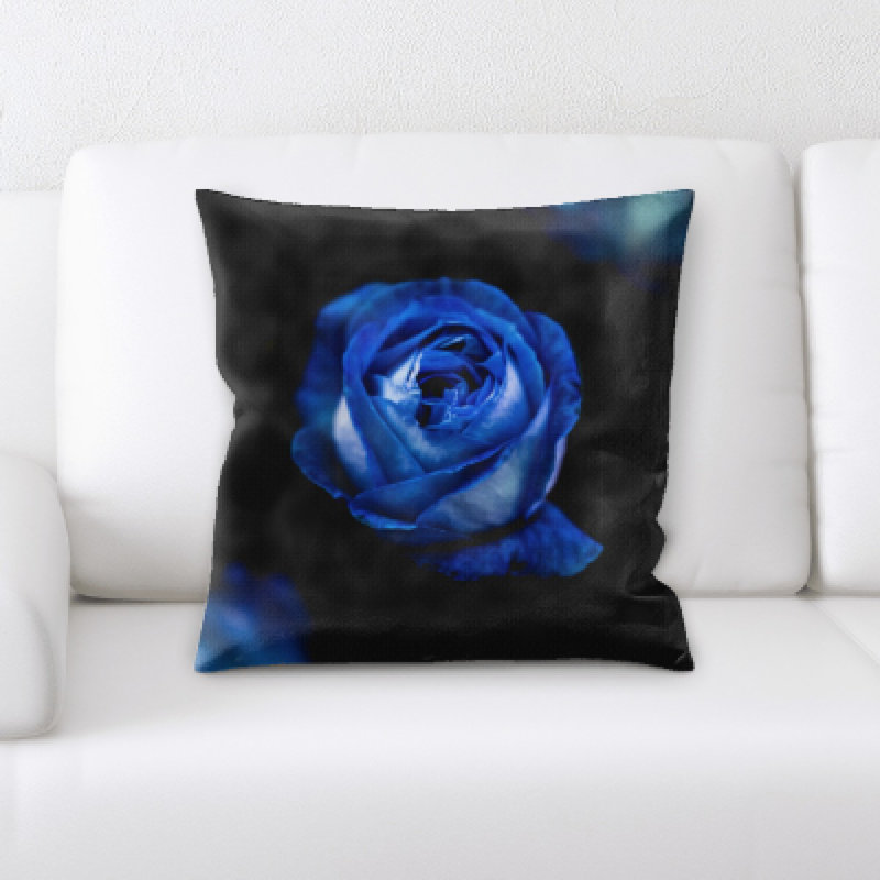 Coussin décoratif fleurs