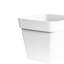Cleo Square Planter with Wheels-209089304