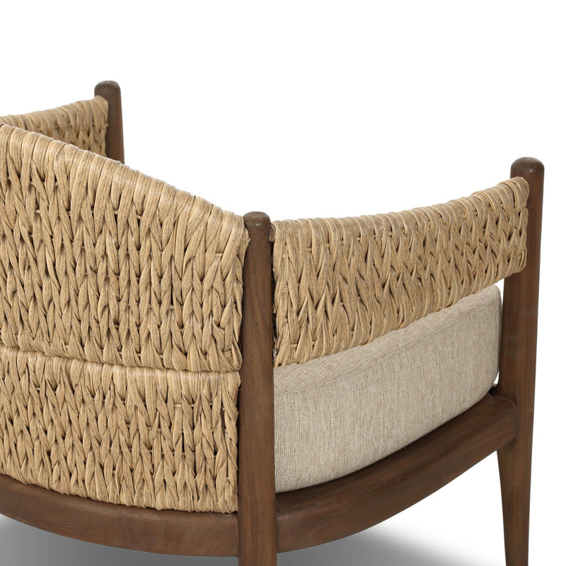 Atwood Outdoor Teak Lounge Chair