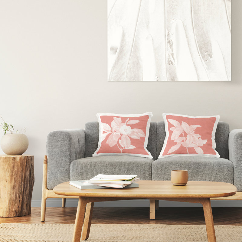 Floral Throw Pillow