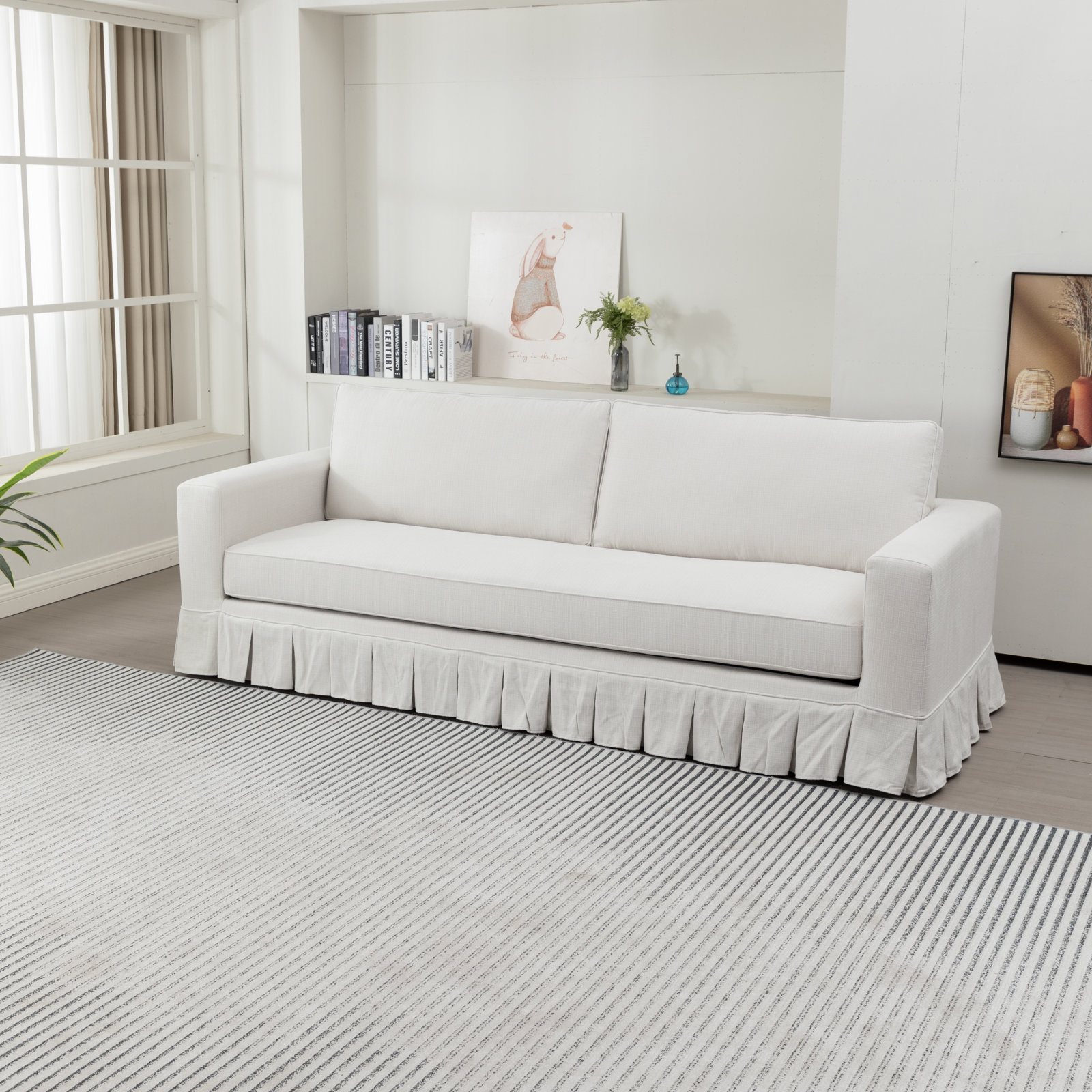 Winslow 95" Sofa, Beige
