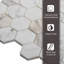 Zebra Hexagonal Tile-51969255