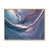 Toile naturelle avec cadre flottant