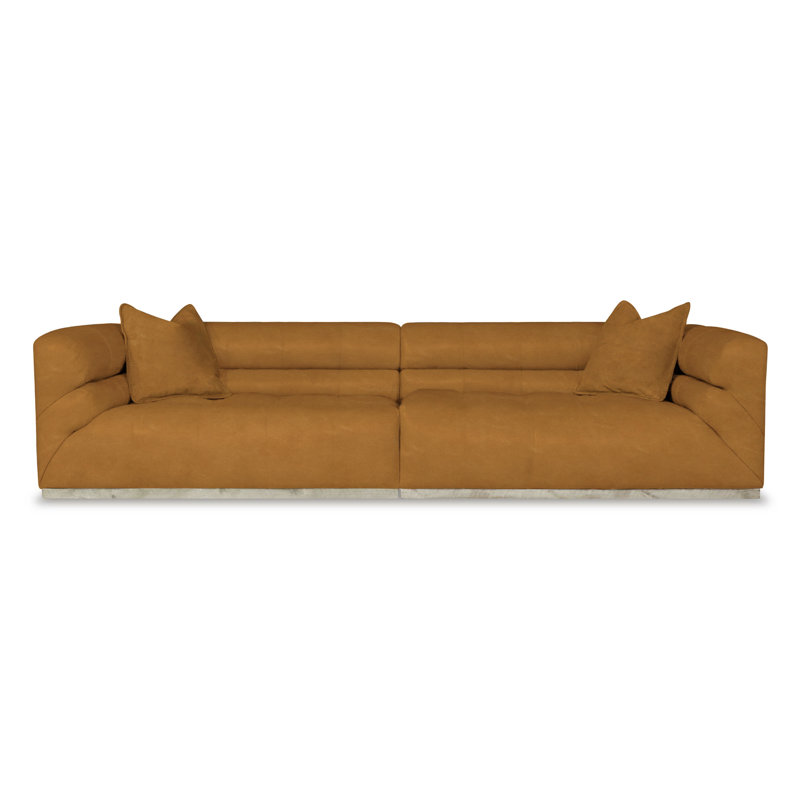 Monet Sofa, Tan Coachella Genuine Leather
