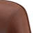  Top Grain Genuine Leather Swivel Barrel Chair-742201557