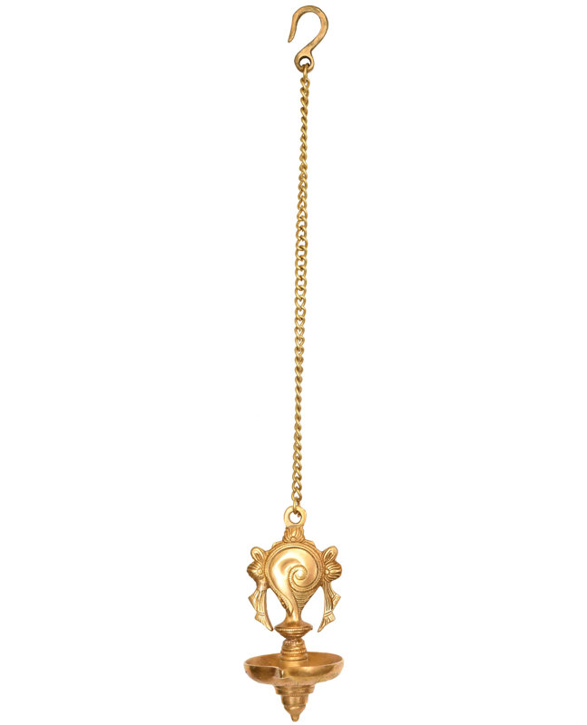 6.6'' H Brass Dish
