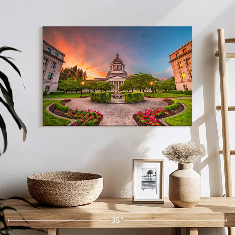 Washington State Capitol, H 16 po x l 24 po