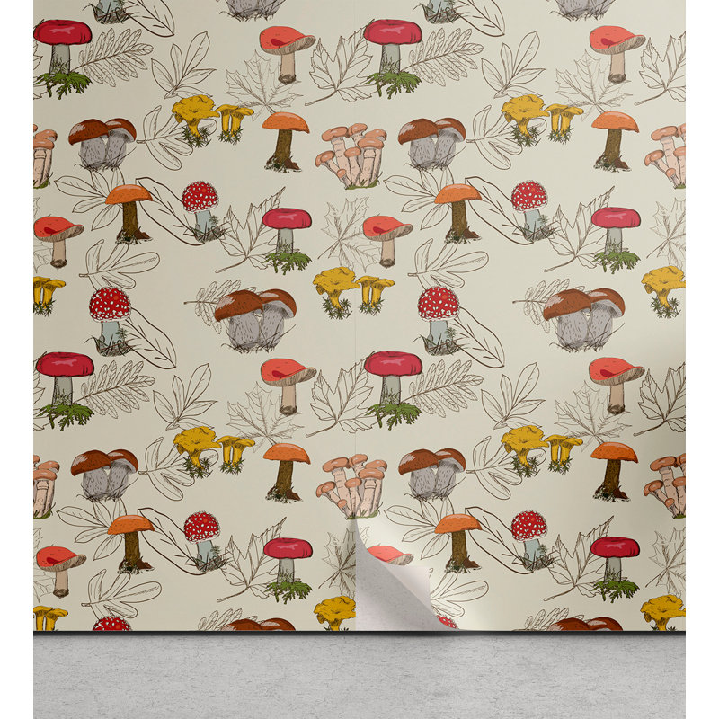 Rouleau de papier peint adhésif Adryann, L 13 po x L 100 po