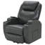 Rexford Charcoal Grey Power Lift Recliner Chair With Massage